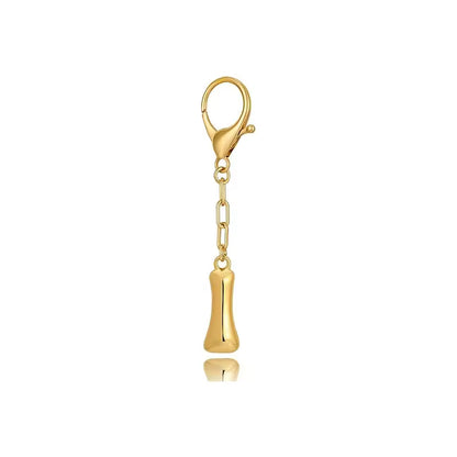 Bubble Initial Letter - Bag Charm