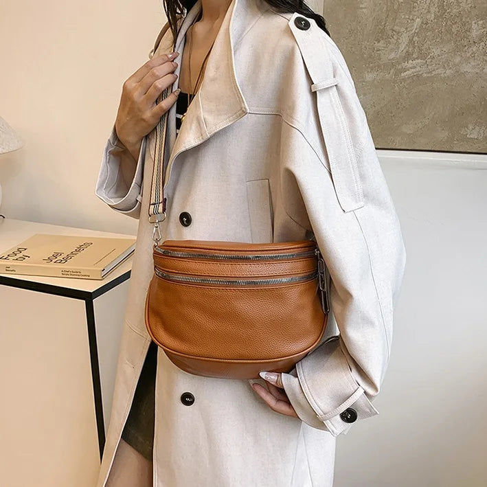 Chilly's - Leather Vintage Strap Bum Bag