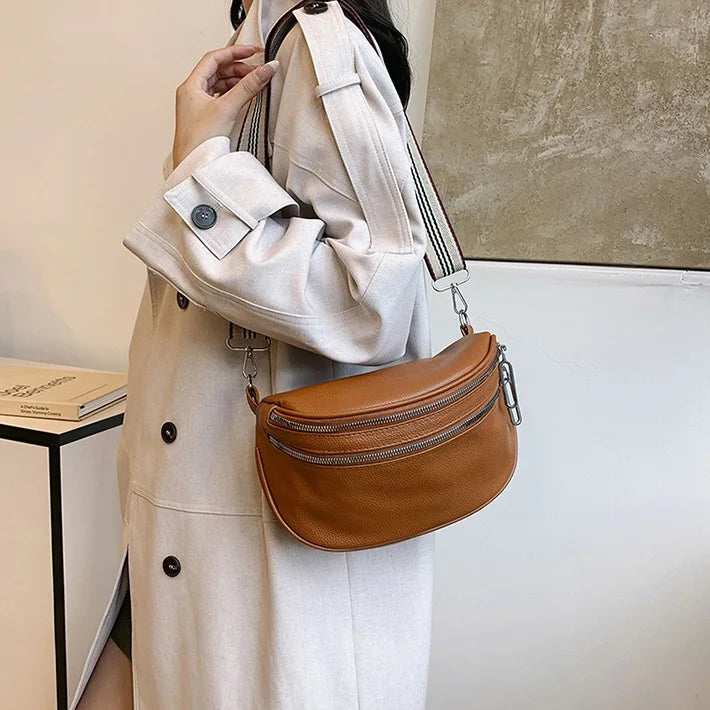 Chilly's - Leather Vintage Strap Bum Bag