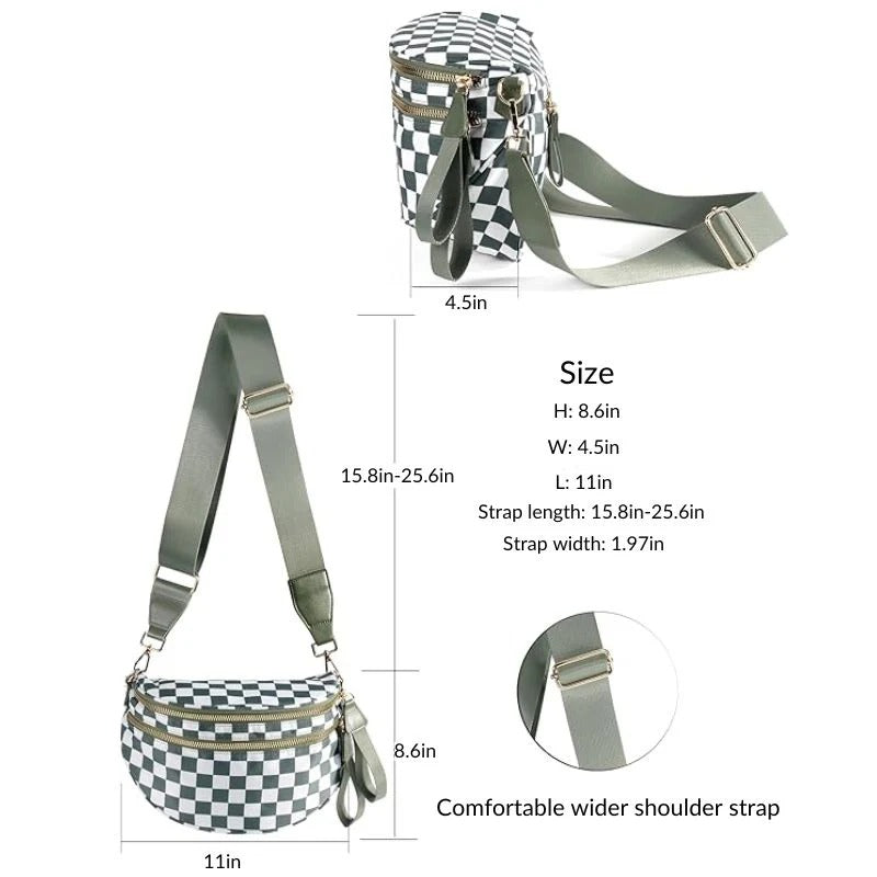Chilly's - Checkered Bum Bags