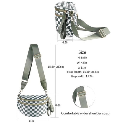 Chilly's - Checkered Bum Bags